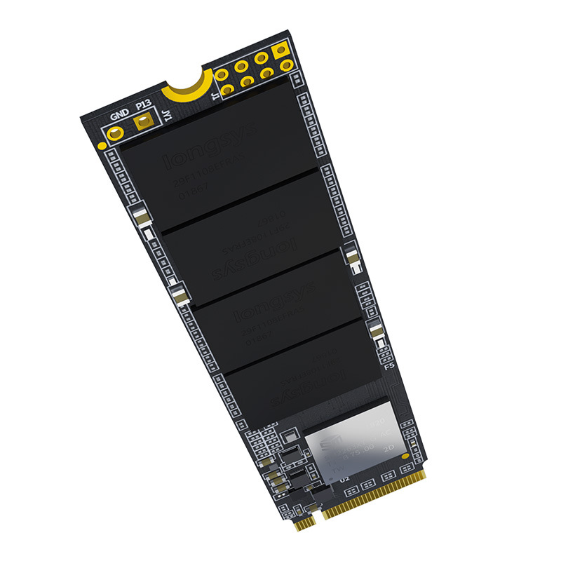A high-capacity, internally mounted, new-generation plastic M.2 NVMe PCIe 3.0 SSD with a read speed of 2200 MB/s, suitable for large-scale data storage. - Image 4