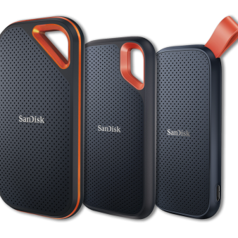 SANDISK 2TB Extreme Portable SSD (Old Model) - Up to 1050MB/s, USB-C, USB 3.2 Gen 2, IP65 Water and Dust Resistance, Updated Firmware - External Solid State Drive - SDSSDE61-2T00-G25